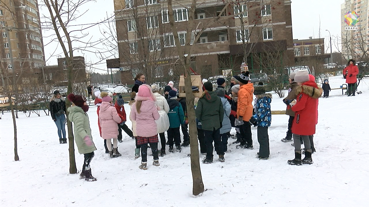 Подольские школьники смастерили дома для птиц. Политика и общество