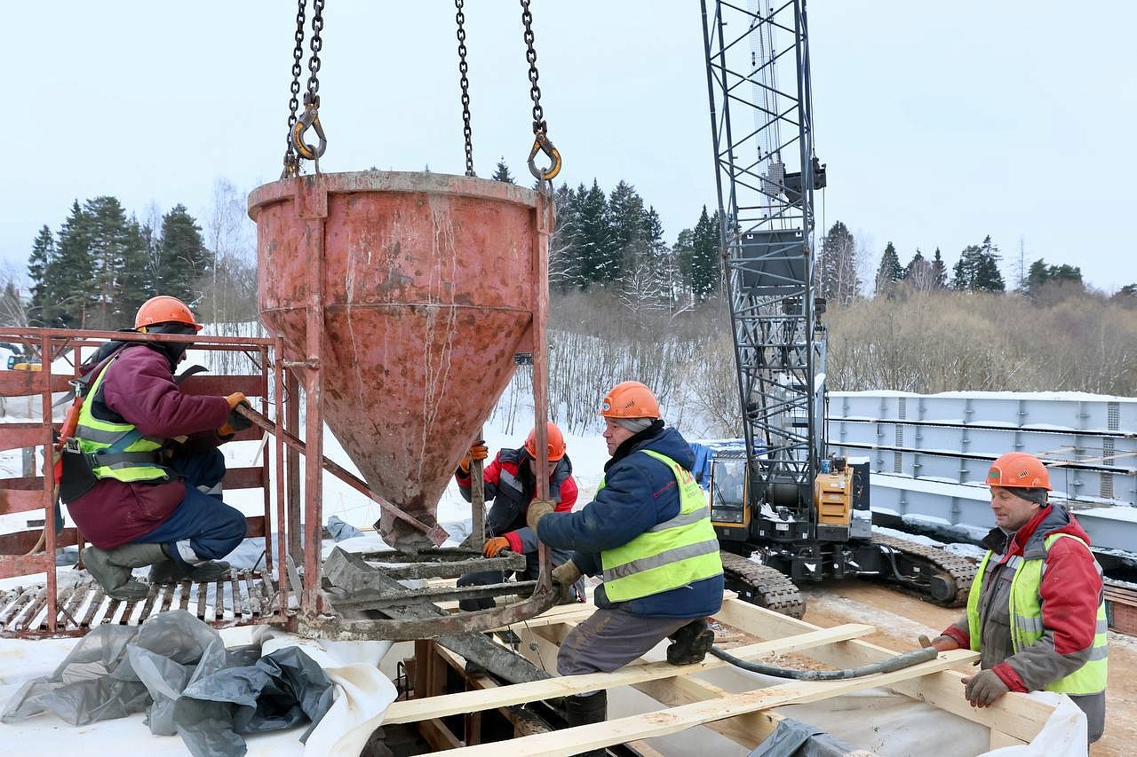 Движение в районе рухнувшего моста в Подольске планируют открыть в феврале.  Политика и общество