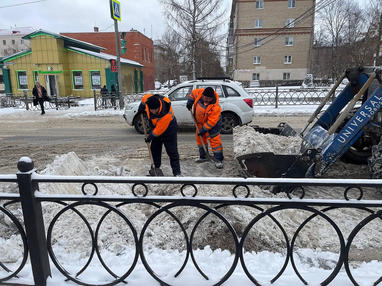 Коммунальные службы Подольска переведены на усиленный режим работы.  Политика и общество