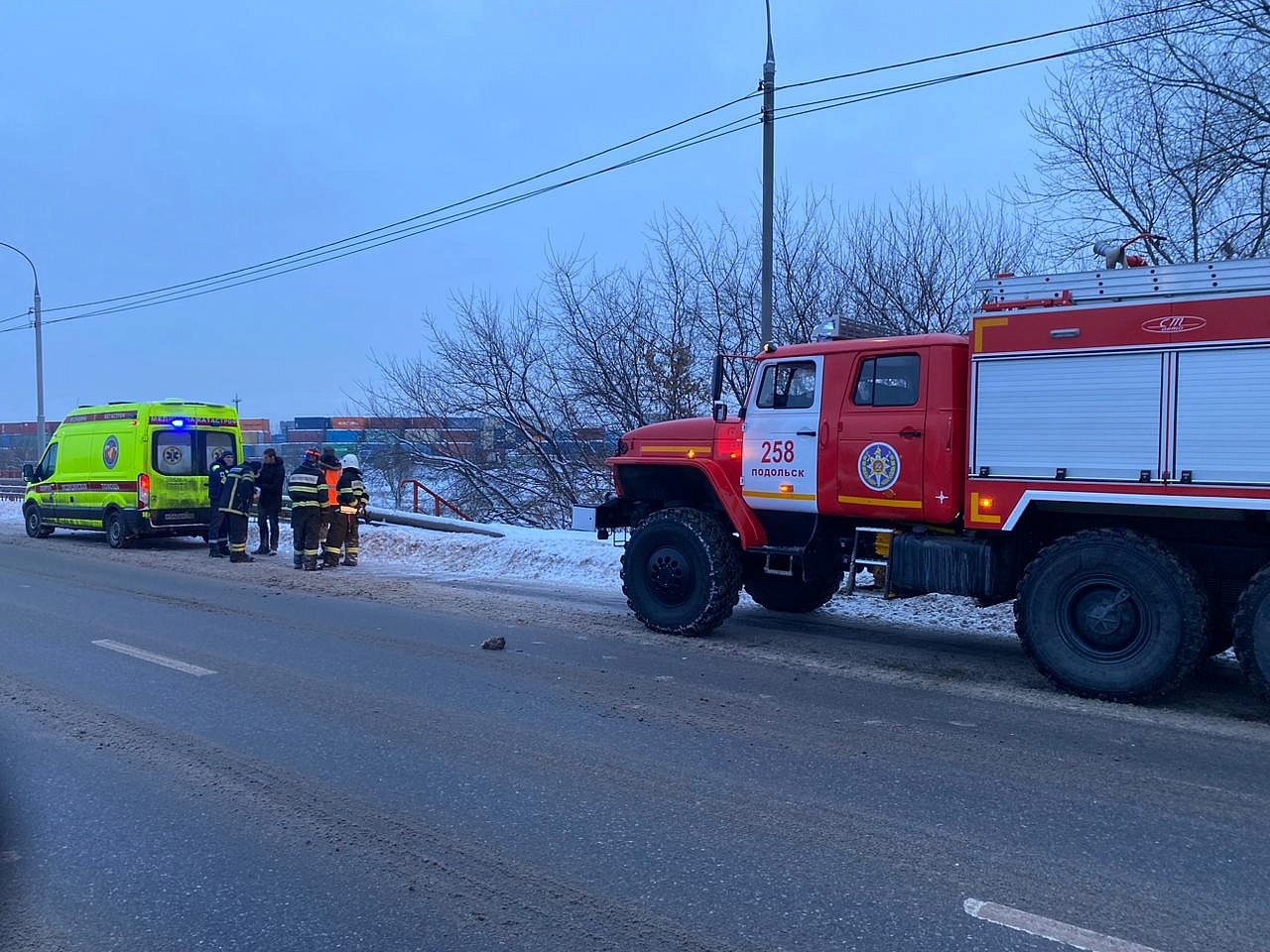 В Подольске мужчина попал под проходящую электричку. Происшествия