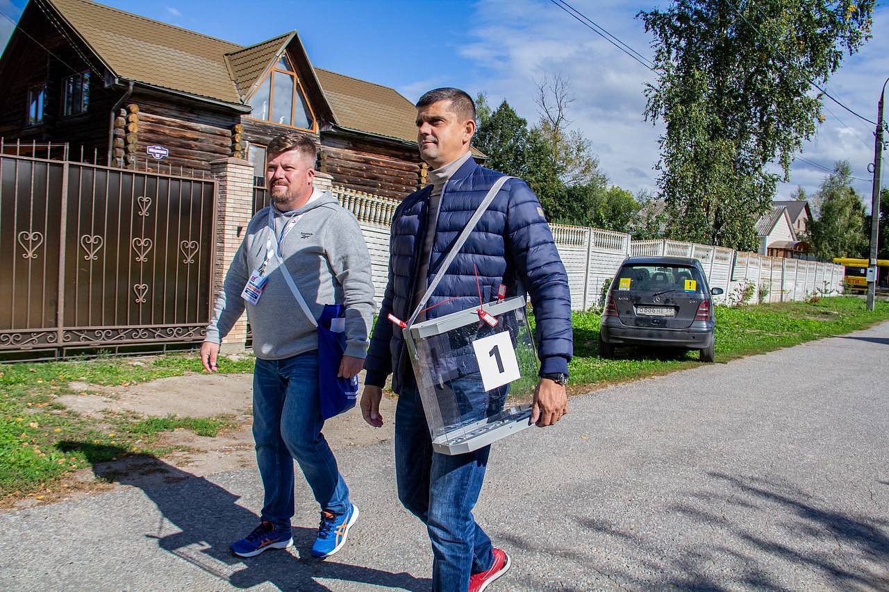 В Подольске работают передвижные пункты для голосования. Политика и общество